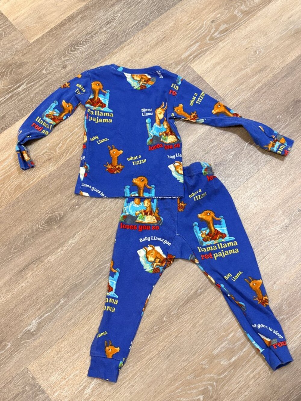 Books To Bed Llama Llama Long John Pajamas 2T